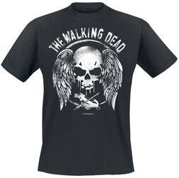 Wings and skull, The Walking Dead, T-Shirt Manches courtes