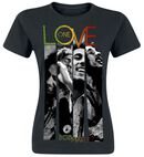 One Love Stripes, Bob Marley, T-Shirt Manches courtes