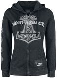 EMP Signature Collection, Amon Amarth, Sweat-shirt zippé à capuche