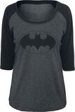 Logo, Batman, T-shirt manches longues