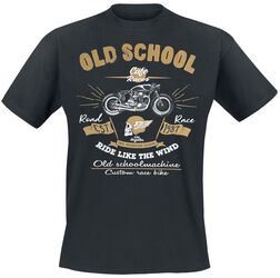 Old school cafe racer, Gasoline Bandit, T-Shirt Manches courtes