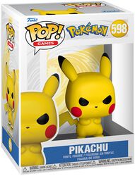 Grumpy Pikachu vinyl figurine no. 598, Pokémon, Funko Pop!