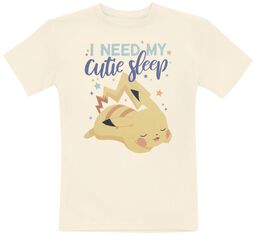 Enfants - Pikachu - I Need My Cutie Sleep, Pokémon, T-shirt