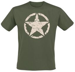 Army Star - Olive, Gasoline Bandit, T-Shirt Manches courtes