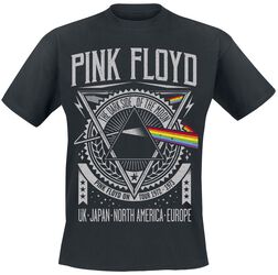 The Dark Side Of The Moon - Tour 1972, Pink Floyd, T-Shirt Manches courtes