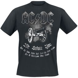 We Salute You, AC/DC, T-Shirt Manches courtes