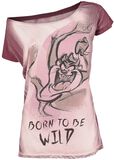 Le Diable de Tasmanie - Born To Be Wild, Looney Tunes, T-Shirt Manches courtes