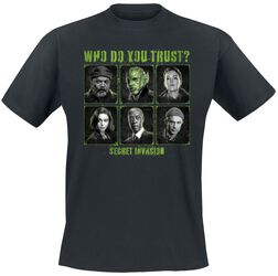 Who do you trust?, Secret invasion, T-Shirt Manches courtes