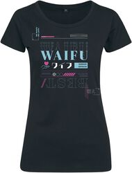 Graphical Waifu XX, Fun Shirt, T-Shirt Manches courtes
