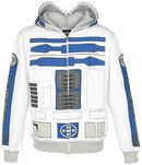 R2-D2, Star Wars, Sweat-shirt zippé à capuche