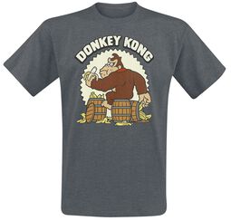 Donkey Kong, Super Mario, T-Shirt Manches courtes