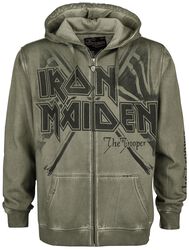 EMP Signature Collection, Iron Maiden, Sweat-shirt zippé à capuche