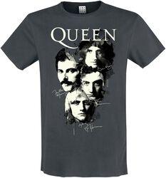 Amplified Collection - Autographs, Queen, T-Shirt Manches courtes
