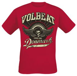 Rise From Denmark, Volbeat, T-Shirt Manches courtes