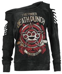 Logo Star, Five Finger Death Punch, Sweat-shirt
