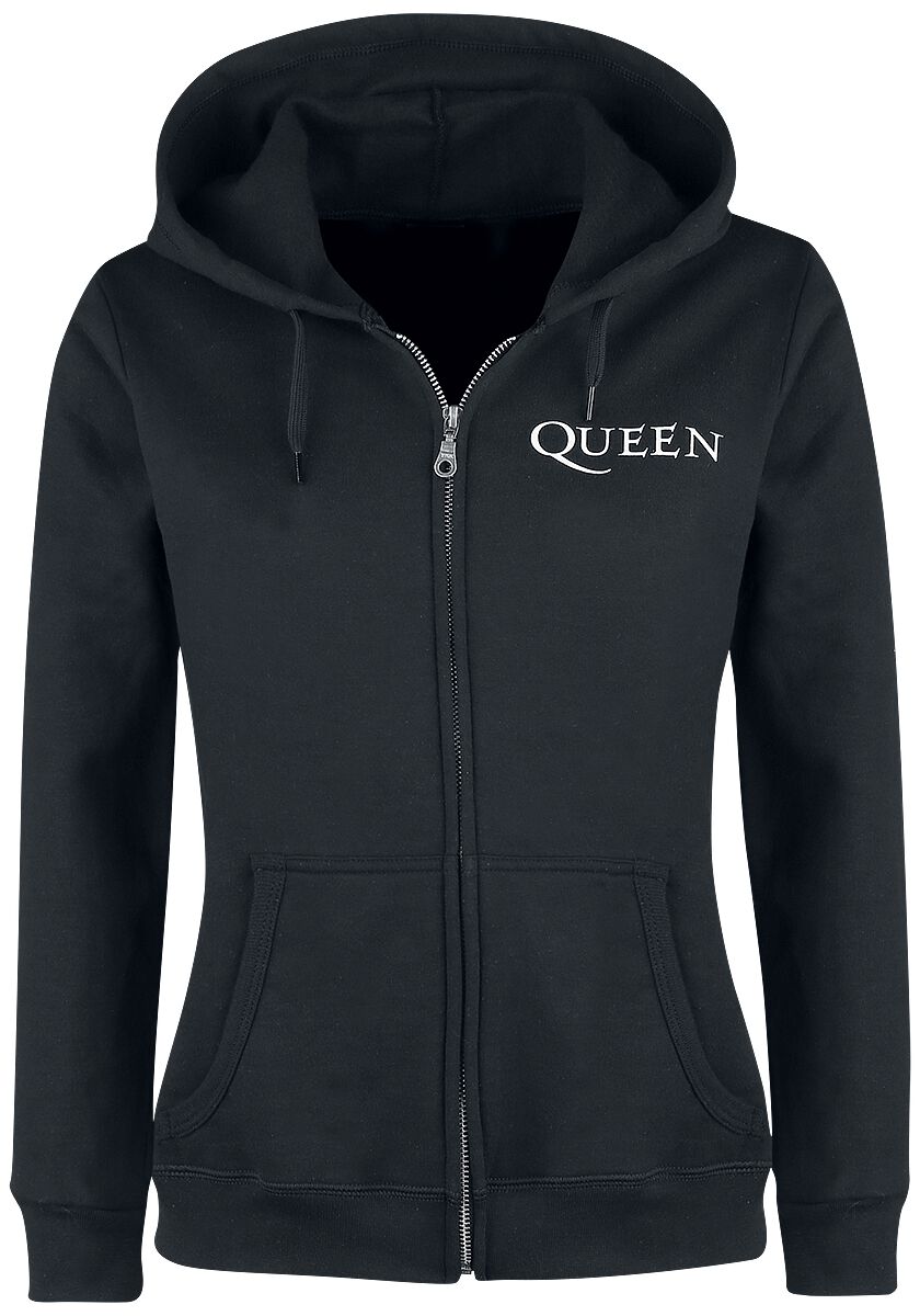 Blason Vintage Queen Sweatshirt zippé à capuche EMP
