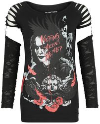 Gothicana X The Crow - Haut manches longues, Gothicana by EMP, T-shirt manches longues