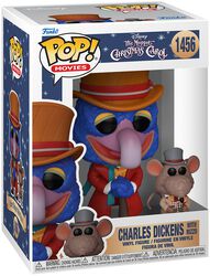 The Muppet Christmas Carol - Charles Dickens with Rizzo vinyl figurine no. 1456, Le Muppet Show, Funko Pop!