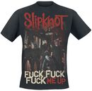 Fuck Me Up, Slipknot, T-Shirt Manches courtes