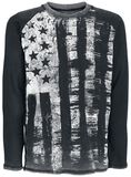 Stars & Stripes, Rock Rebel by EMP, T-shirt manches longues