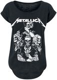 S&M2 Crâne Costume, Metallica, T-Shirt Manches courtes
