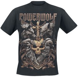 Wolves & Ravens, Powerwolf, T-Shirt Manches courtes