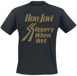 Slippery When Wet, Bon Jovi, T-Shirt Manches courtes