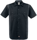 Chemise bicolore Work, Dickies, Chemise manches courtes