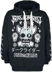 Phat Kandi X Black Blood by Gothicana hooded sweater, Black Blood by Gothicana, Sweat-shirt à capuche
