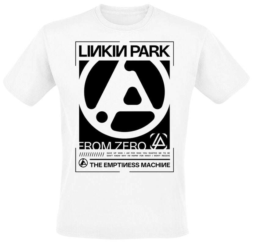 Tour Packages T Shirt Linkin Park Femme From Zero The Emptiness