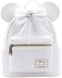 Loungefly - Minnie Sequin Wedding Mini Backpack