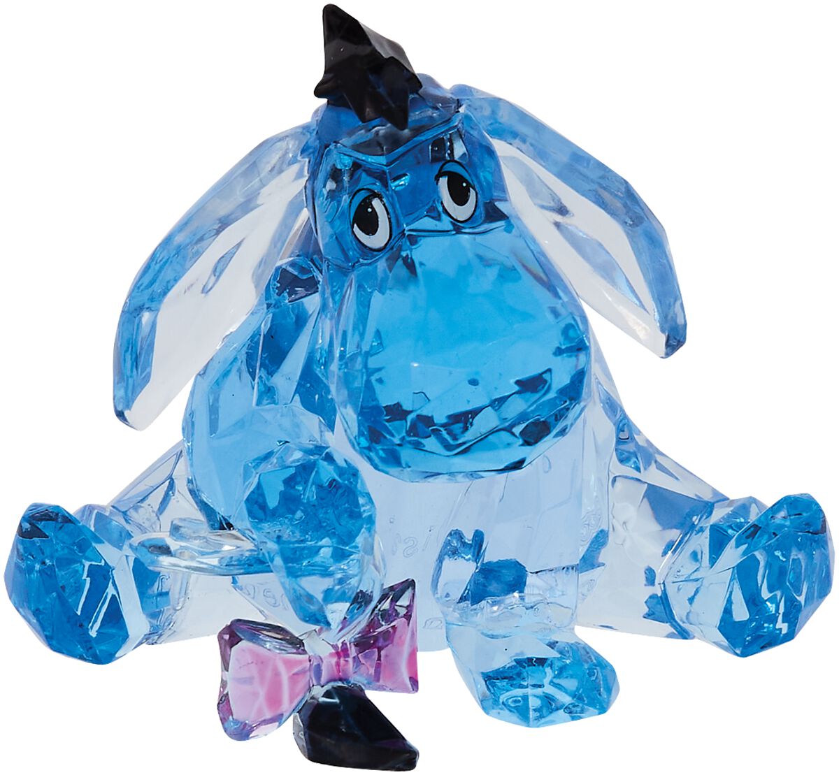 Statue deco,Figurine ours en cristal en forme de cœur,1 pièce,ornement en  verre,Animal Miniature,amour - Type Blue holding plate - Cdiscount Maison