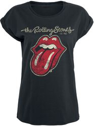 Langue Usée, The Rolling Stones, T-Shirt Manches courtes