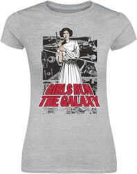 Leia - Comic, Star Wars, T-Shirt Manches courtes