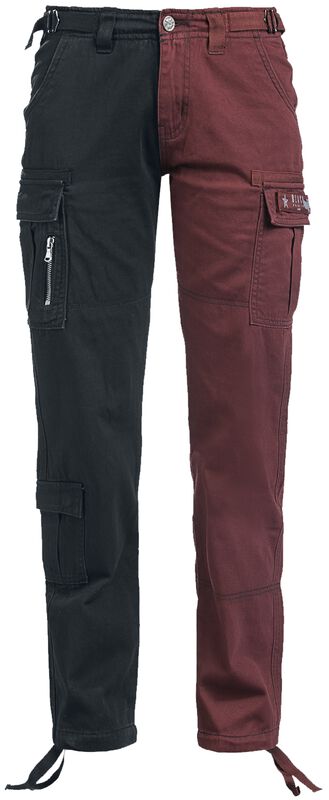Pantalon Cargo Bicolore