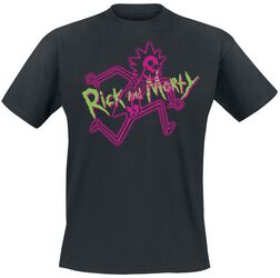 Rick - Squelette, Rick & Morty, T-Shirt Manches courtes