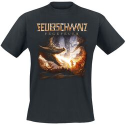 Fegefeuer, Feuerschwanz, T-Shirt Manches courtes