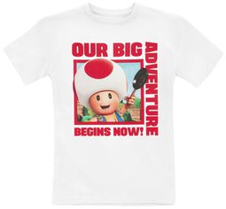 Enfants - Toad - Our Big Adventure!, Super Mario, T-shirt