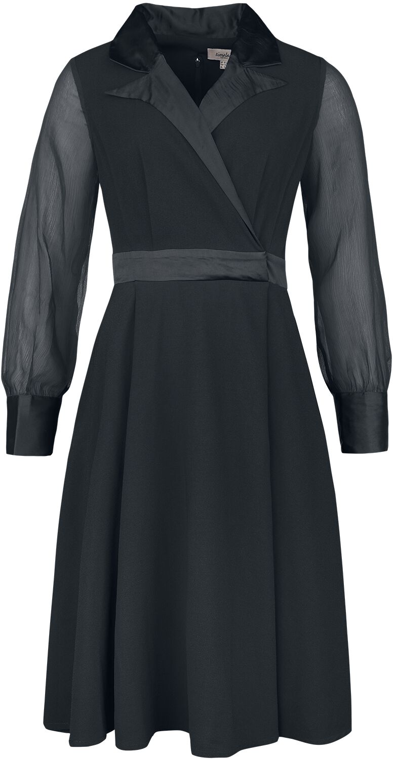 Polly Robe Noire Timeless London Robe milongue EMP