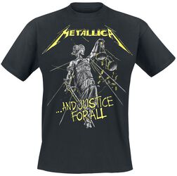 ...And Justice For All - Tracklist, Metallica, T-Shirt Manches courtes