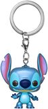 Stitch (Métallique) - Pop! Keychain, Lilo and Stitch, Porte-Clefs Pocket Pop!