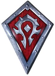 Bouclier De La Horde, World Of Warcraft, Plaque en métal