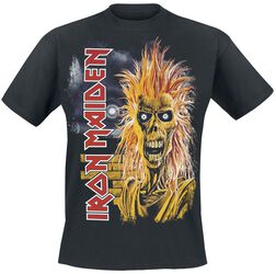 1st Album Tracklist, Iron Maiden, T-Shirt Manches courtes