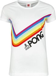 Pong - Pride rainbow, Atari, T-Shirt Manches courtes