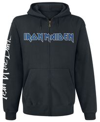 Fear Of The Dark, Iron Maiden, Sweat-shirt zippé à capuche