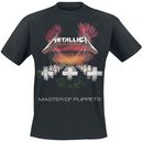 Master Of Puppets Tour 1986, Metallica, T-Shirt Manches courtes