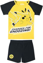 Enfants - Pikachu - Charged for snoozing!, Pokémon, Pyjama pour enfant