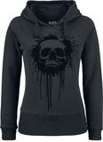 Lost Skull Hoodie, Black Premium by EMP, Sweat-shirt à capuche