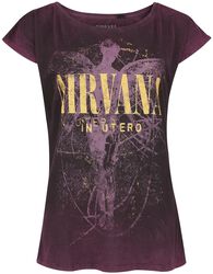 In Utero Dye, Nirvana, T-Shirt Manches courtes