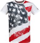 US Flag, Rock Rebel by EMP, T-Shirt Manches courtes